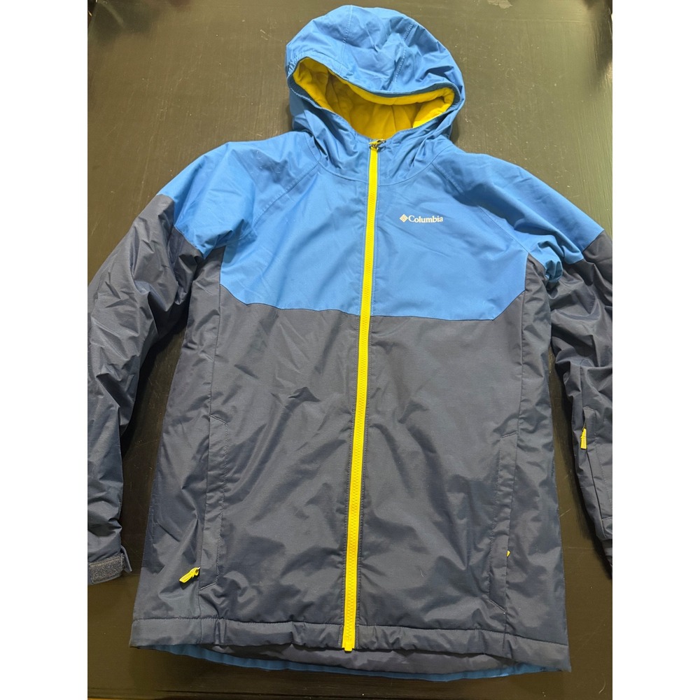 Columbia Kids XL Blue Omni-Heat OutGrown Insulated Winter Jacket Parka
